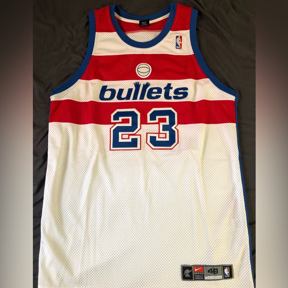 Michael Jordan #23 Vintage Bullets Jersey